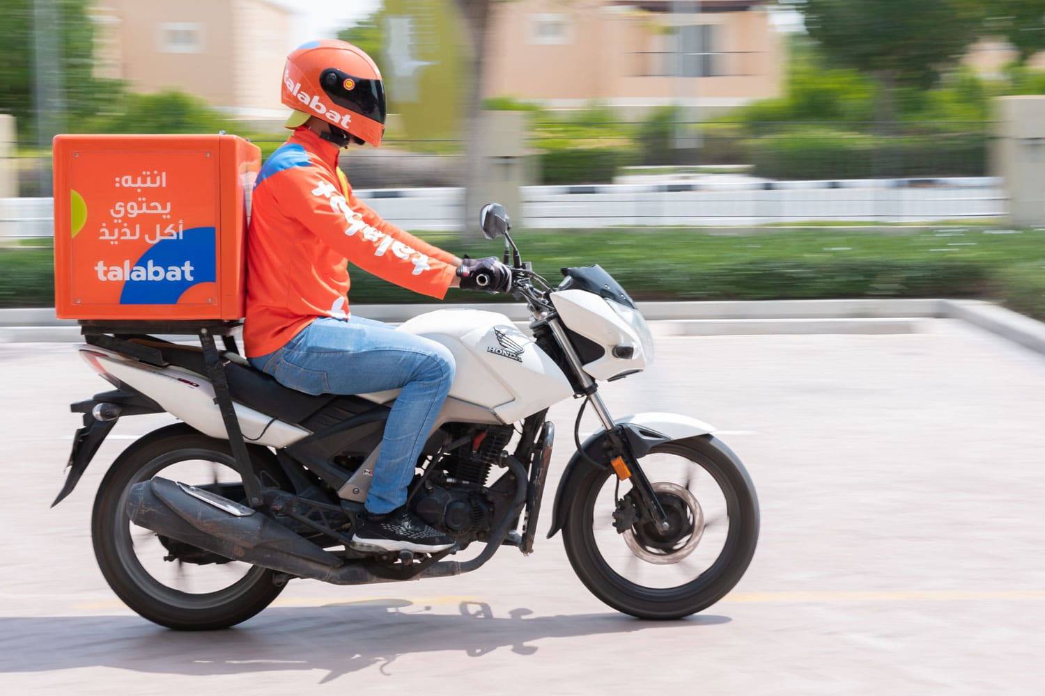 talabat news Uber Eats Rider